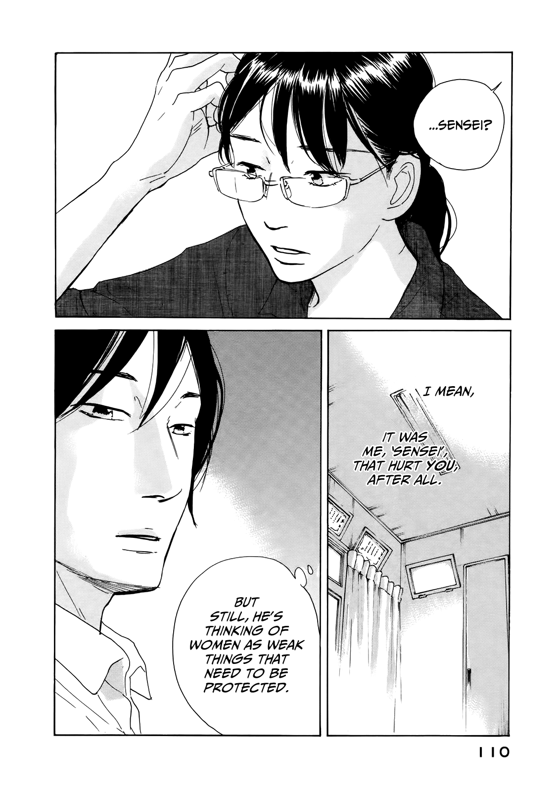 Sensei no Shiroi Uso Chapter 16 page 13 - Chapter 16: If It Gets Scary, Call For Help