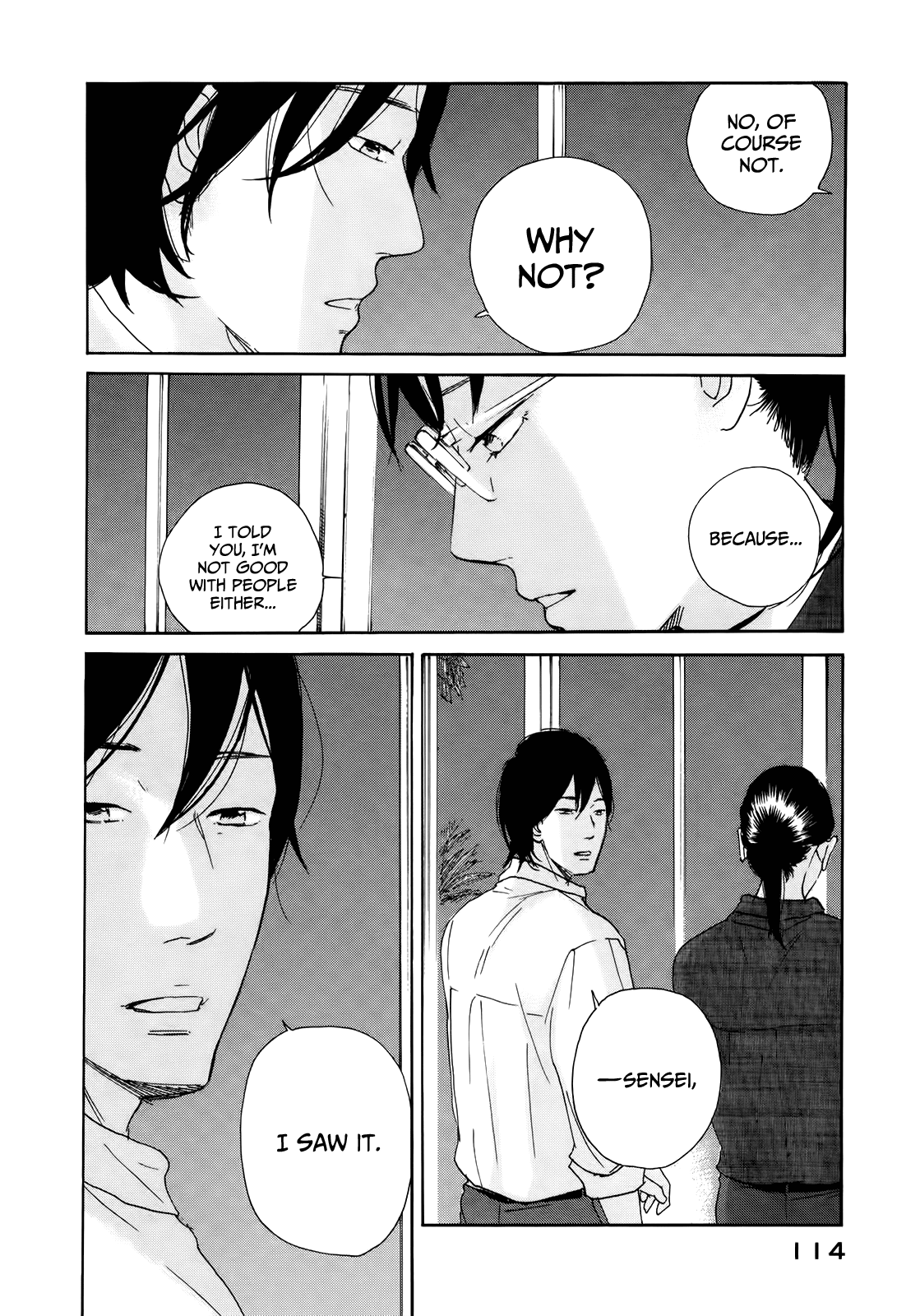Sensei no Shiroi Uso Chapter 16 page 17 - Chapter 16: If It Gets Scary, Call For Help