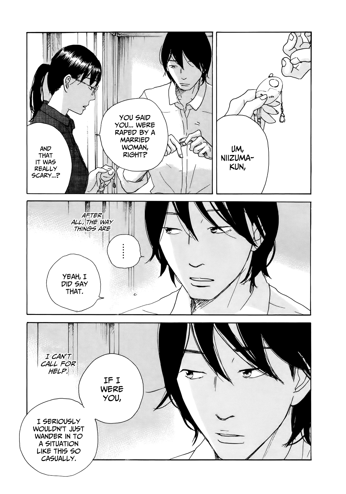 Sensei no Shiroi Uso Chapter 16 page 22 - Chapter 16: If It Gets Scary, Call For Help
