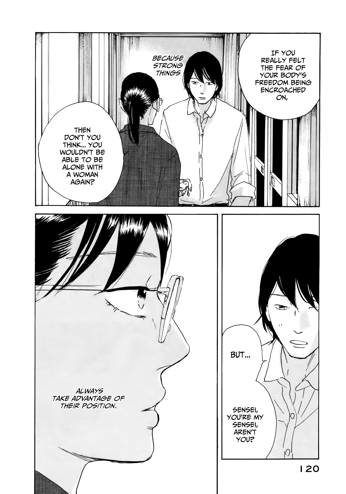 Sensei no Shiroi Uso Chapter 16 page 23 - Chapter 16: If It Gets Scary, Call For Help
