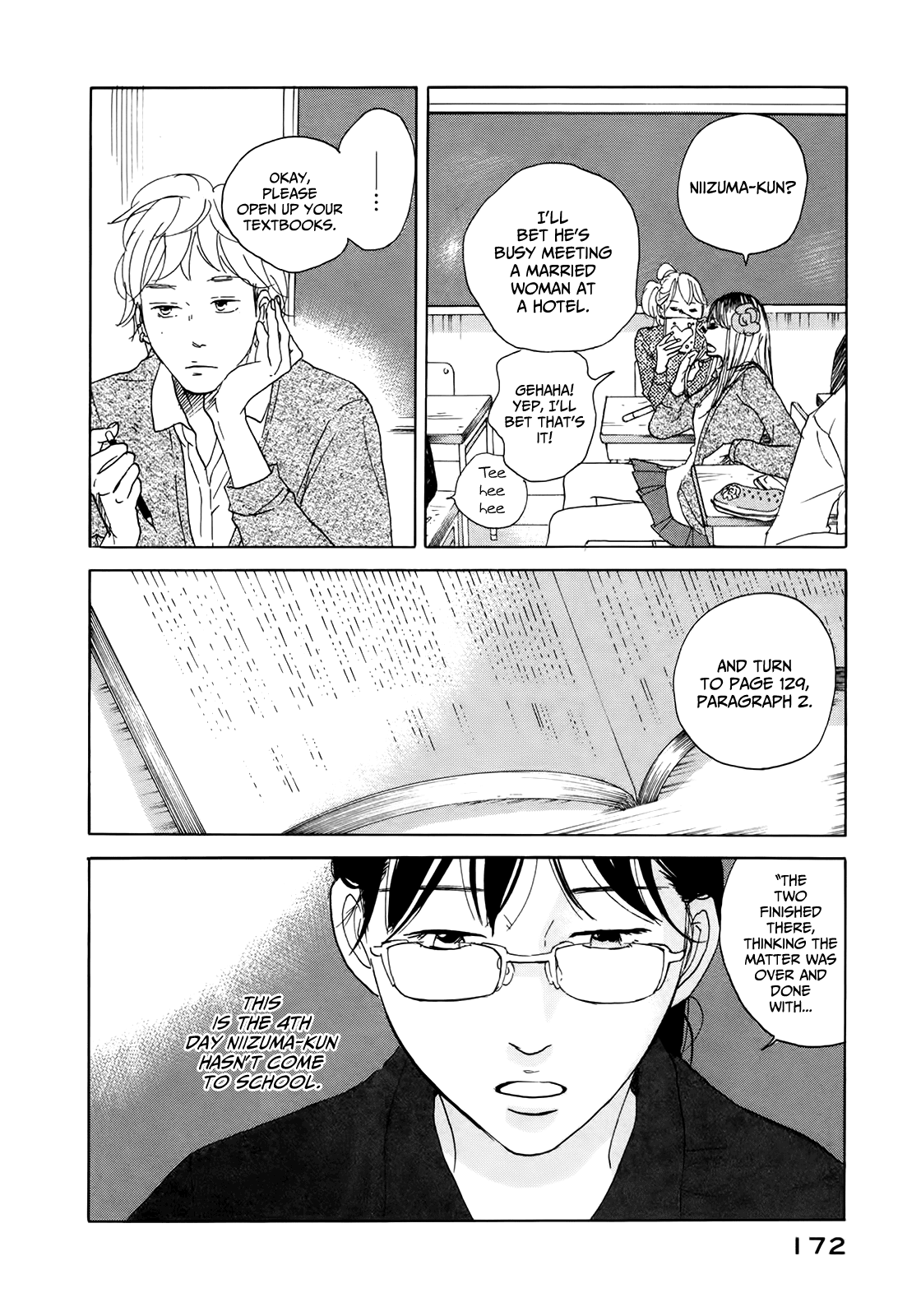 Sensei no Shiroi Uso Chapter 18 page 12 - Chapter 18: Worried Person