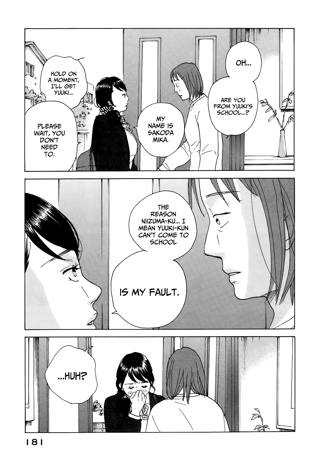 Sensei no Shiroi Uso Chapter 18 page 21 - Chapter 18: Worried Person