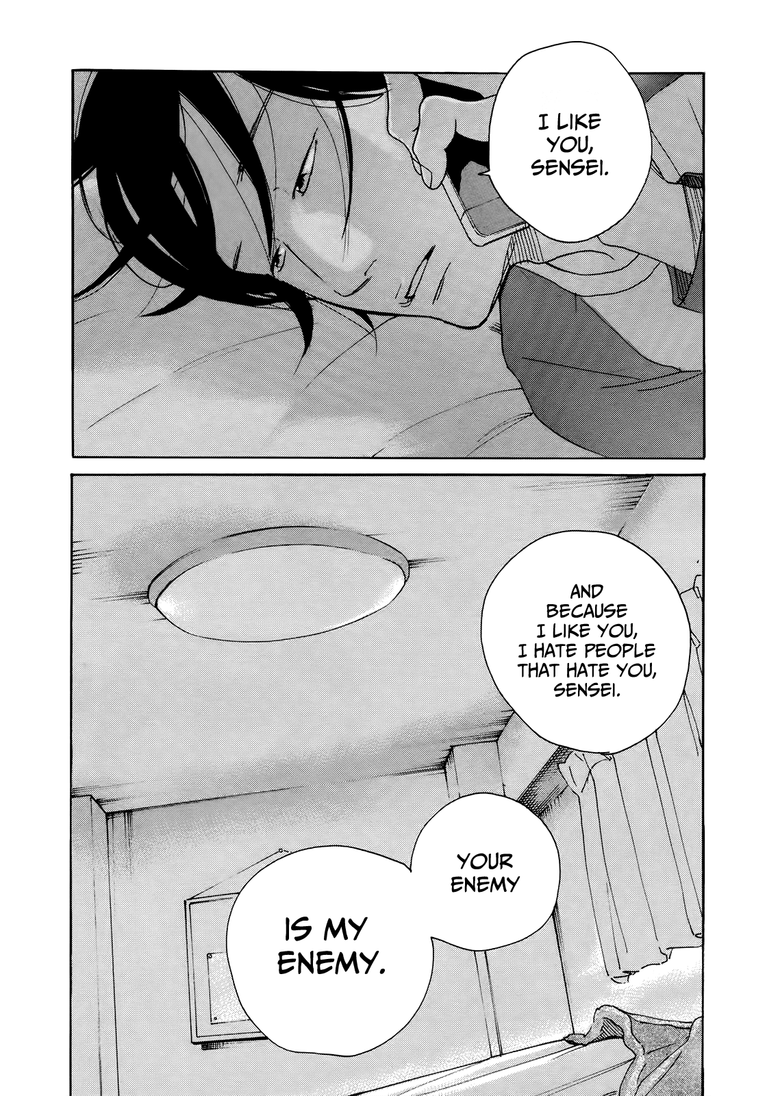 Sensei no Shiroi Uso Chapter 18 page 26 - Chapter 18: Worried Person