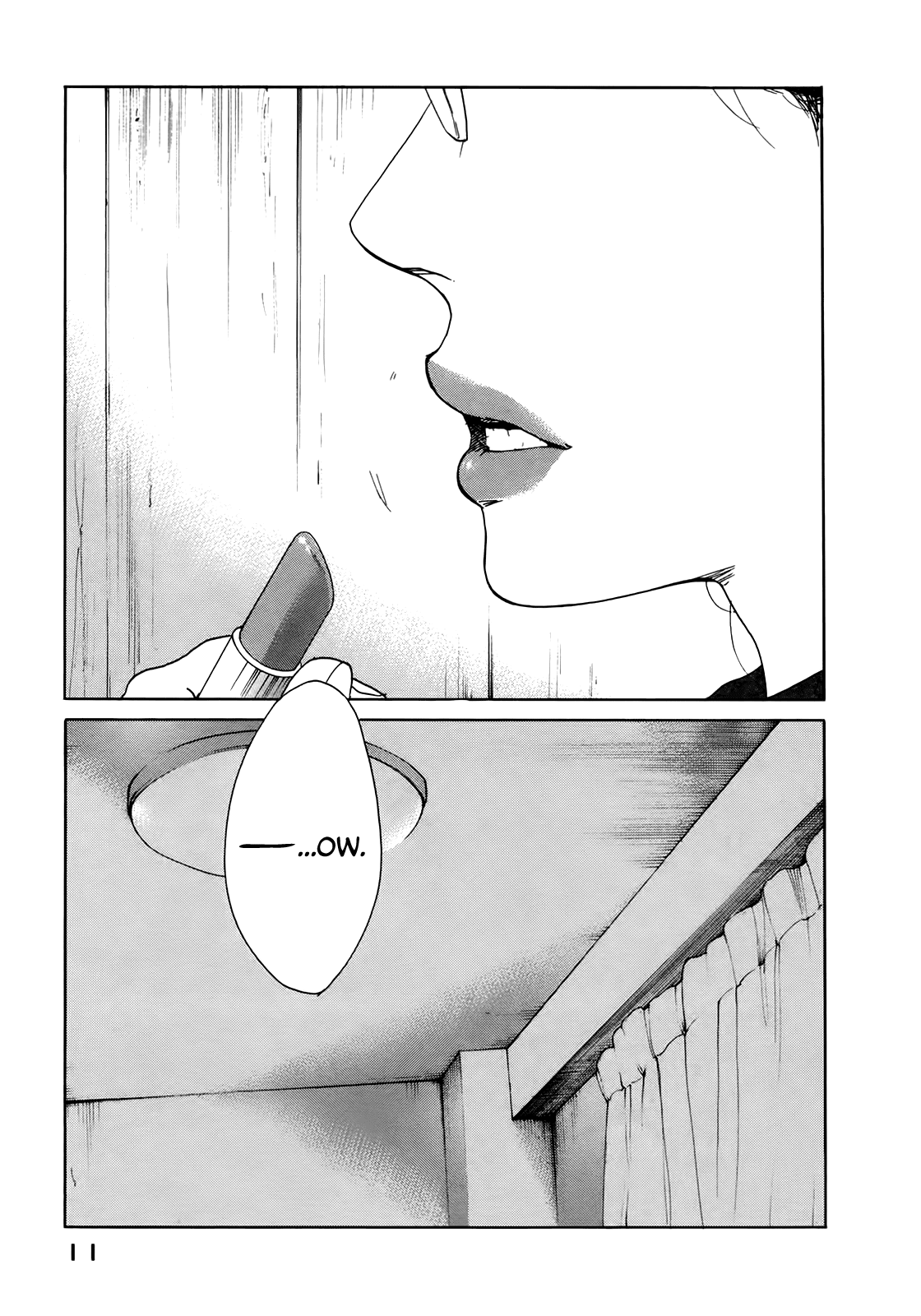 Sensei no Shiroi Uso Chapter 19 page 14 - Chapter 19: Red Mouth