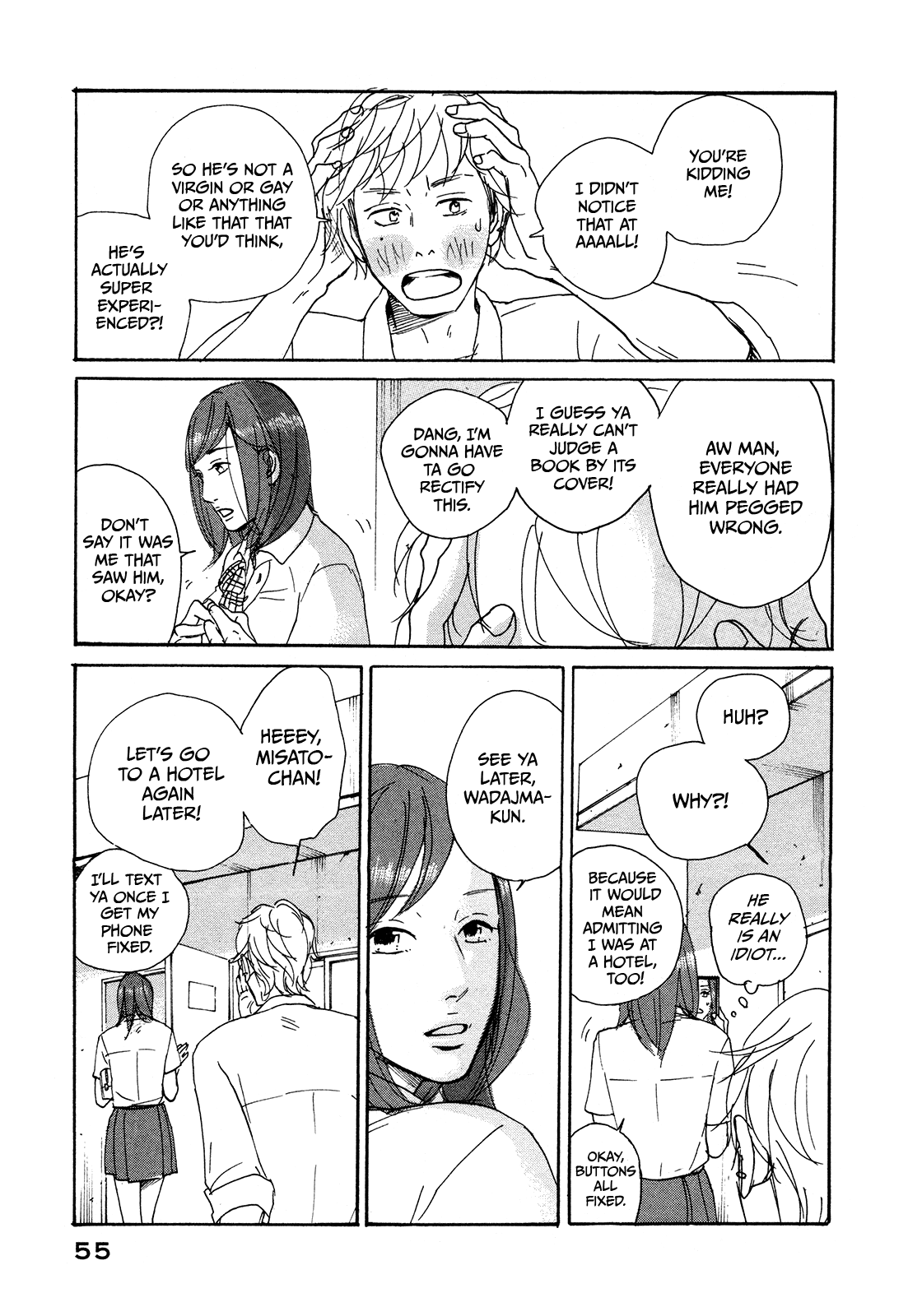 Sensei no Shiroi Uso Chapter 2 page 23 - Chapter 2: Don't Judge a Book by its Cover