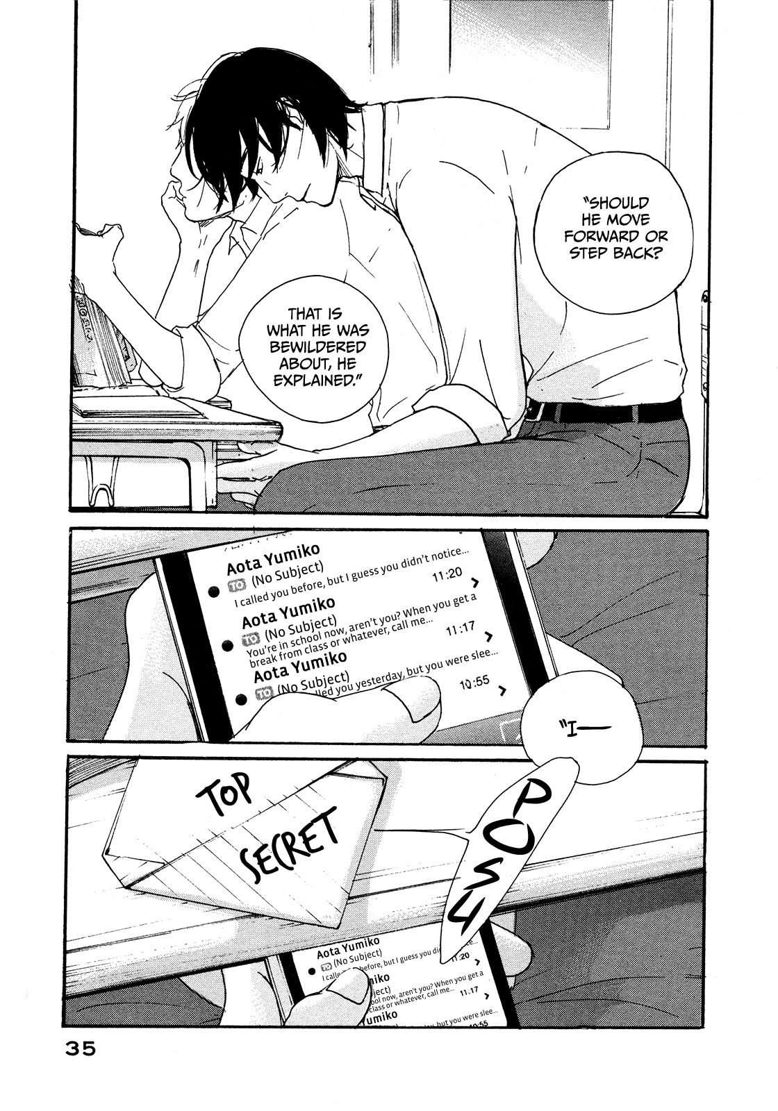 Sensei no Shiroi Uso Chapter 2 page 3 - Chapter 2: Don't Judge a Book by its Cover