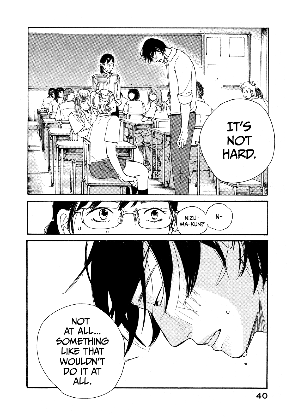 Sensei no Shiroi Uso Chapter 2 page 8 - Chapter 2: Don't Judge a Book by its Cover