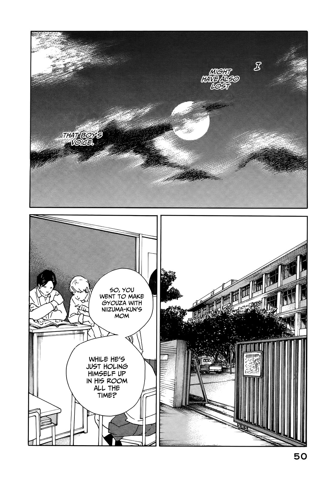 Sensei no Shiroi Uso Chapter 20 page 16 - Chapter 20: Morning Bell