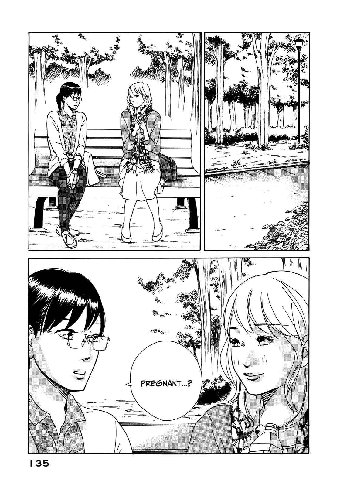 Sensei no Shiroi Uso Chapter 23 page 3 - Chapter 23: I Have a Baby in my Belly