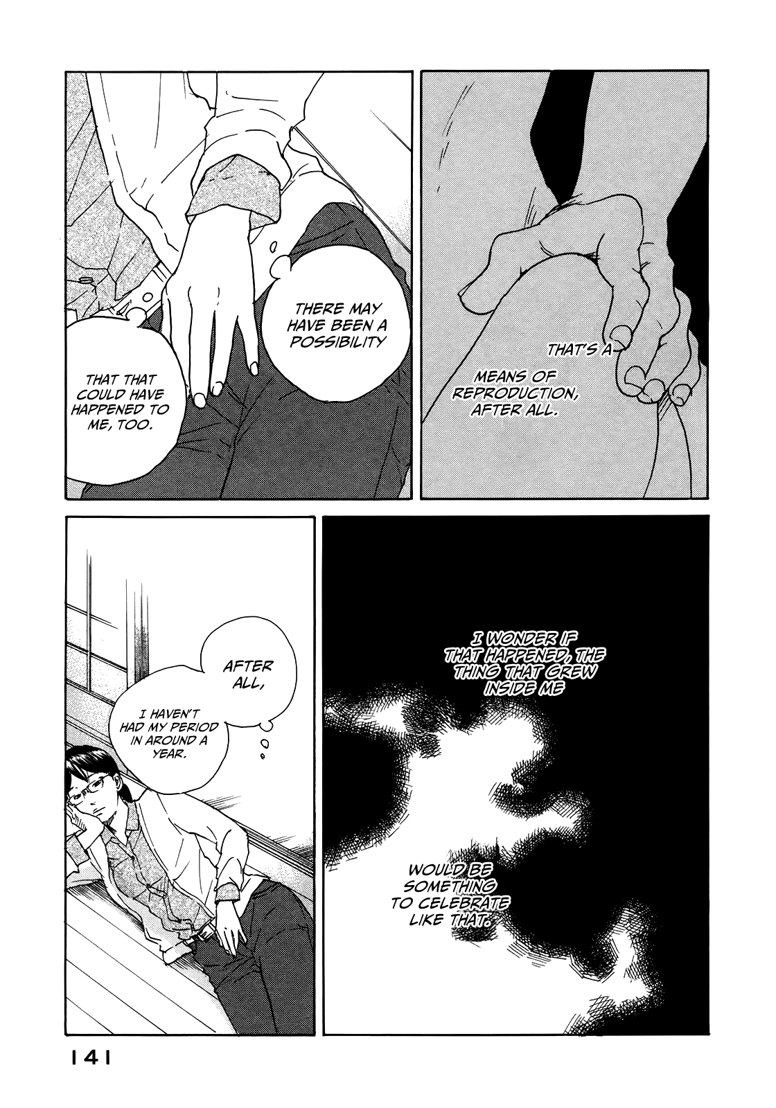 Sensei no Shiroi Uso Chapter 23 page 9 - Chapter 23: I Have a Baby in my Belly