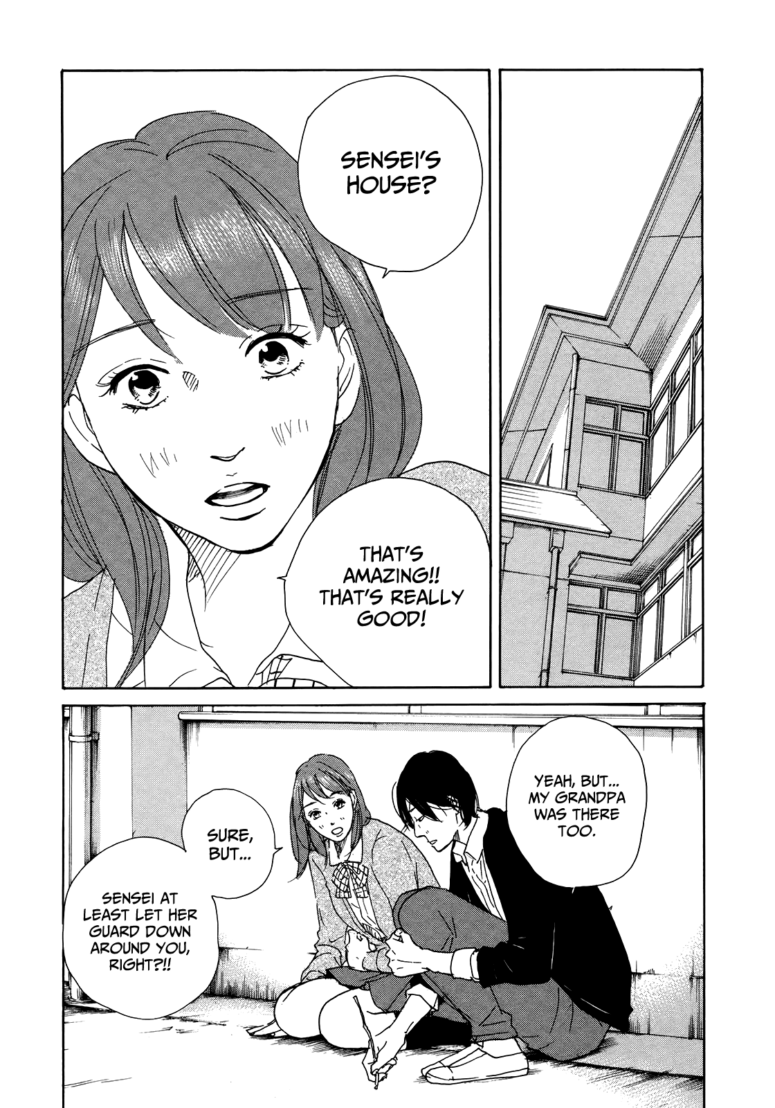 Sensei no Shiroi Uso Chapter 24 page 7 - Chapter 24: What Even Is Happiness?