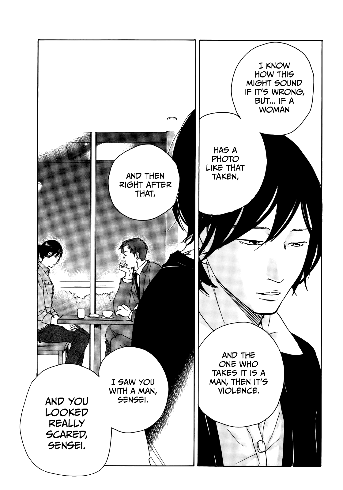 Sensei no Shiroi Uso Chapter 25 page 10 - Chapter 25: What Even Is Happiness? 2