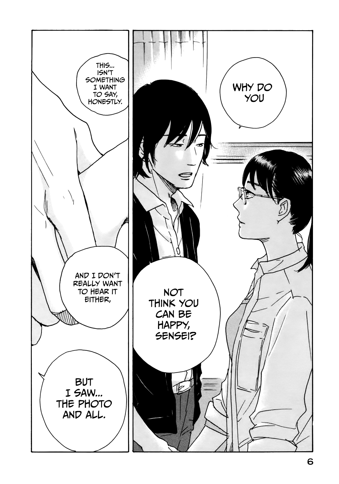 Sensei no Shiroi Uso Chapter 25 page 9 - Chapter 25: What Even Is Happiness? 2