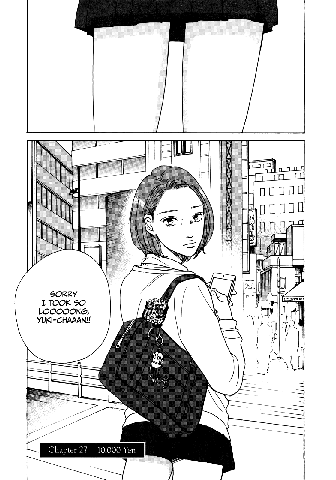 Sensei no Shiroi Uso Chapter 27 page 1 - Chapter 27: 10,00 0Yen