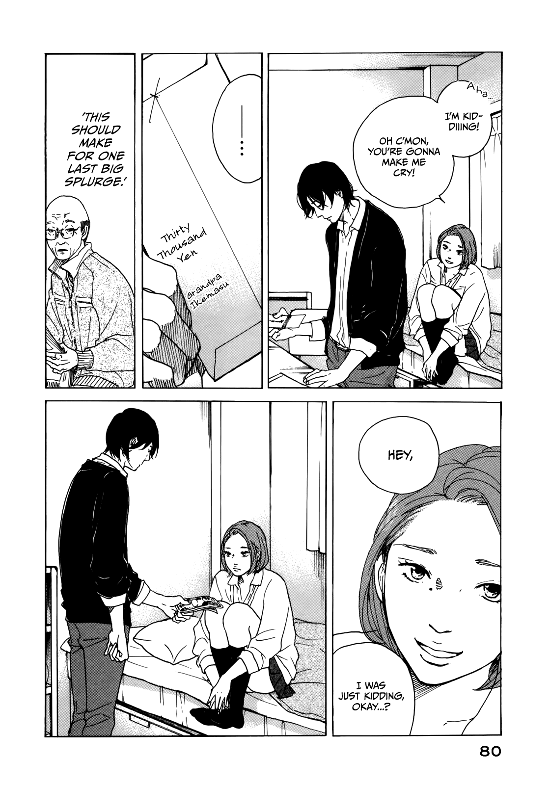 Sensei no Shiroi Uso Chapter 27 page 14 - Chapter 27: 10,00 0Yen