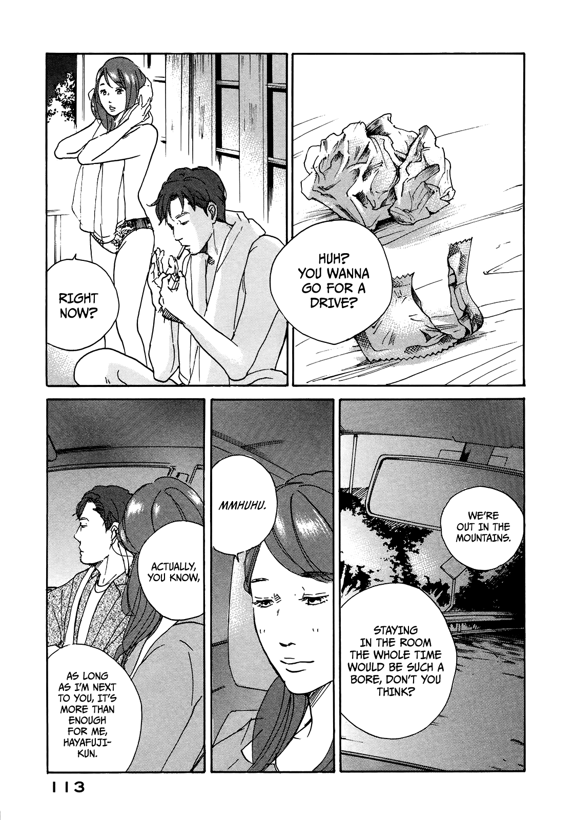 Sensei no Shiroi Uso Chapter 28 page 15 - Chapter 28: Rain