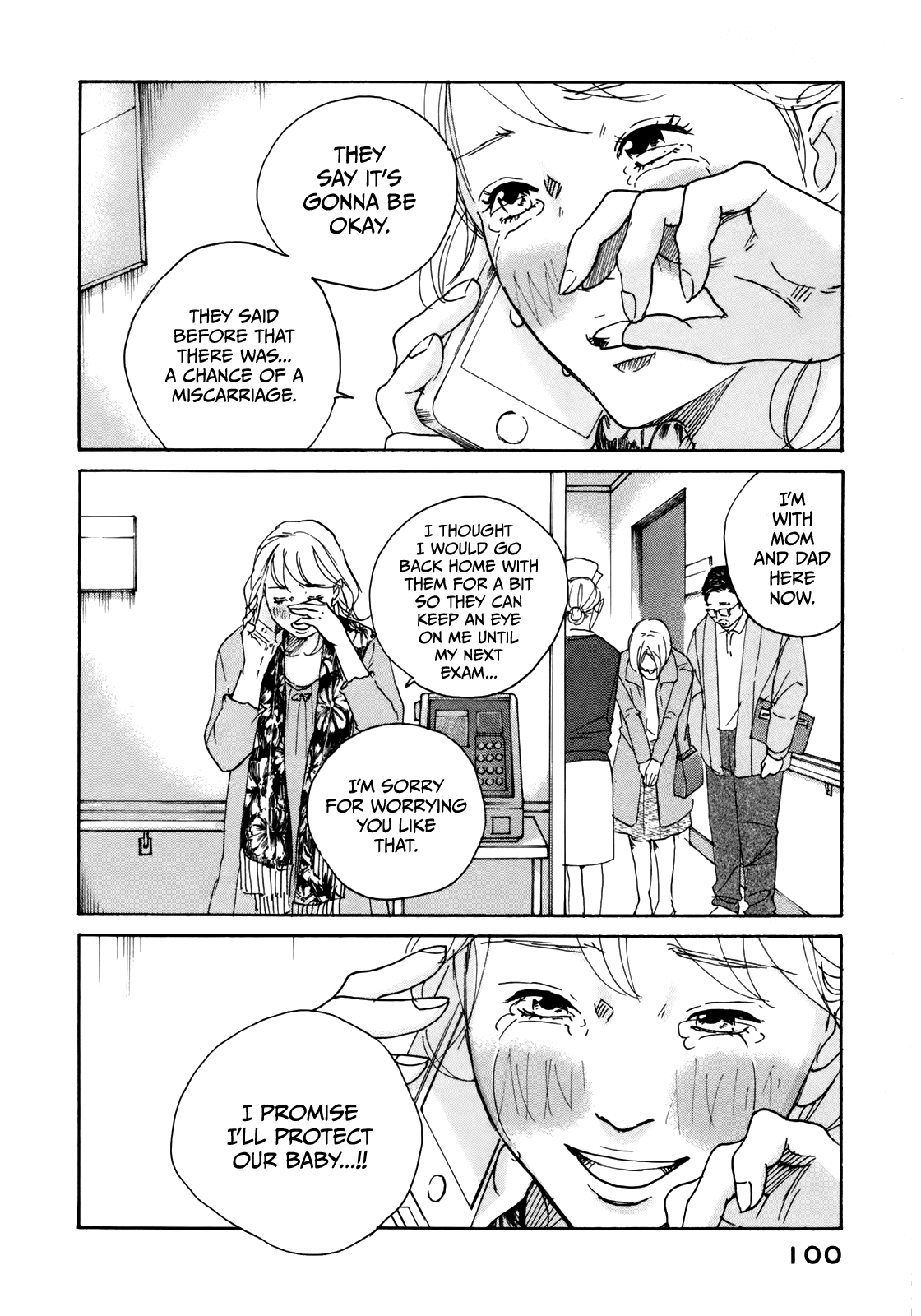 Sensei no Shiroi Uso Chapter 28 page 2 - Chapter 28: Rain
