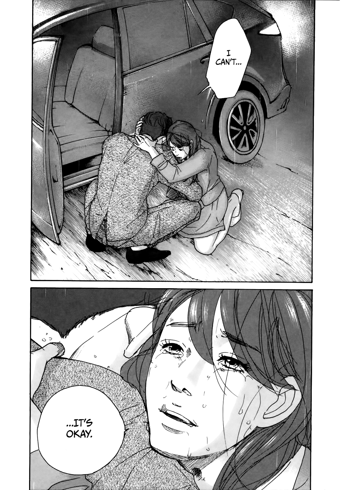 Sensei no Shiroi Uso Chapter 28 page 28 - Chapter 28: Rain