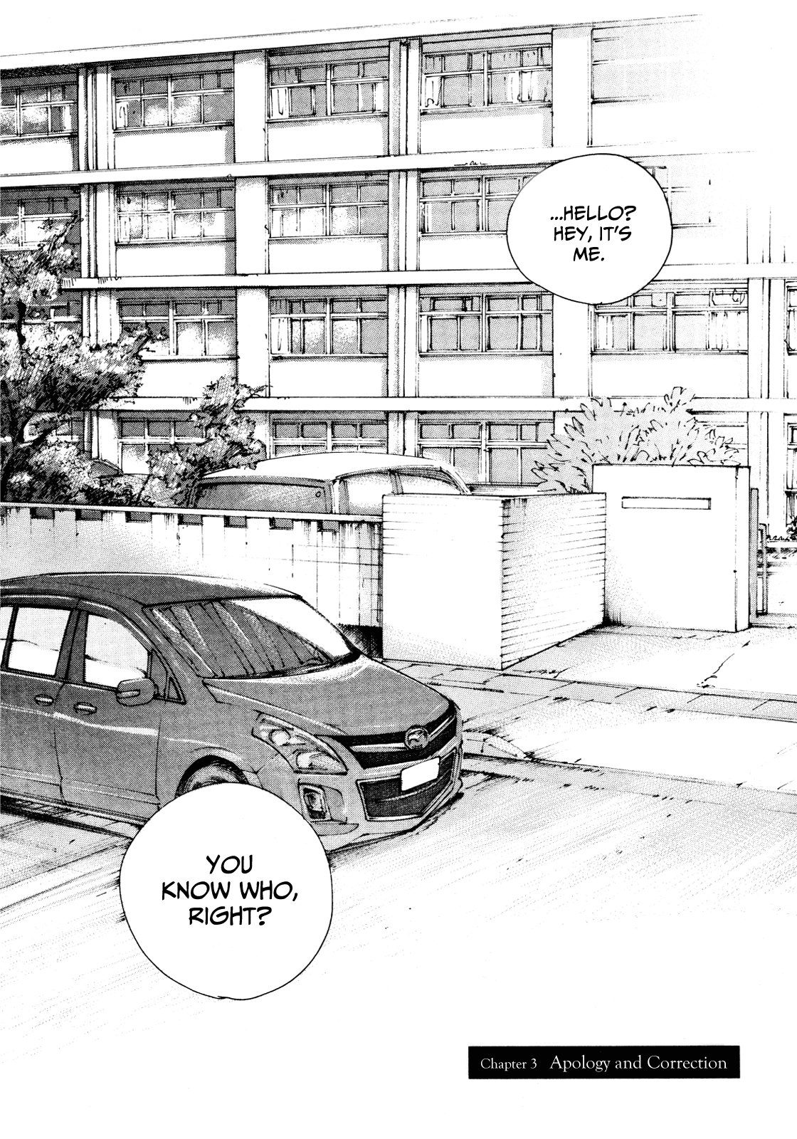 Sensei no Shiroi Uso Chapter 3 page 2 - Chapter 3: Apology and Correction