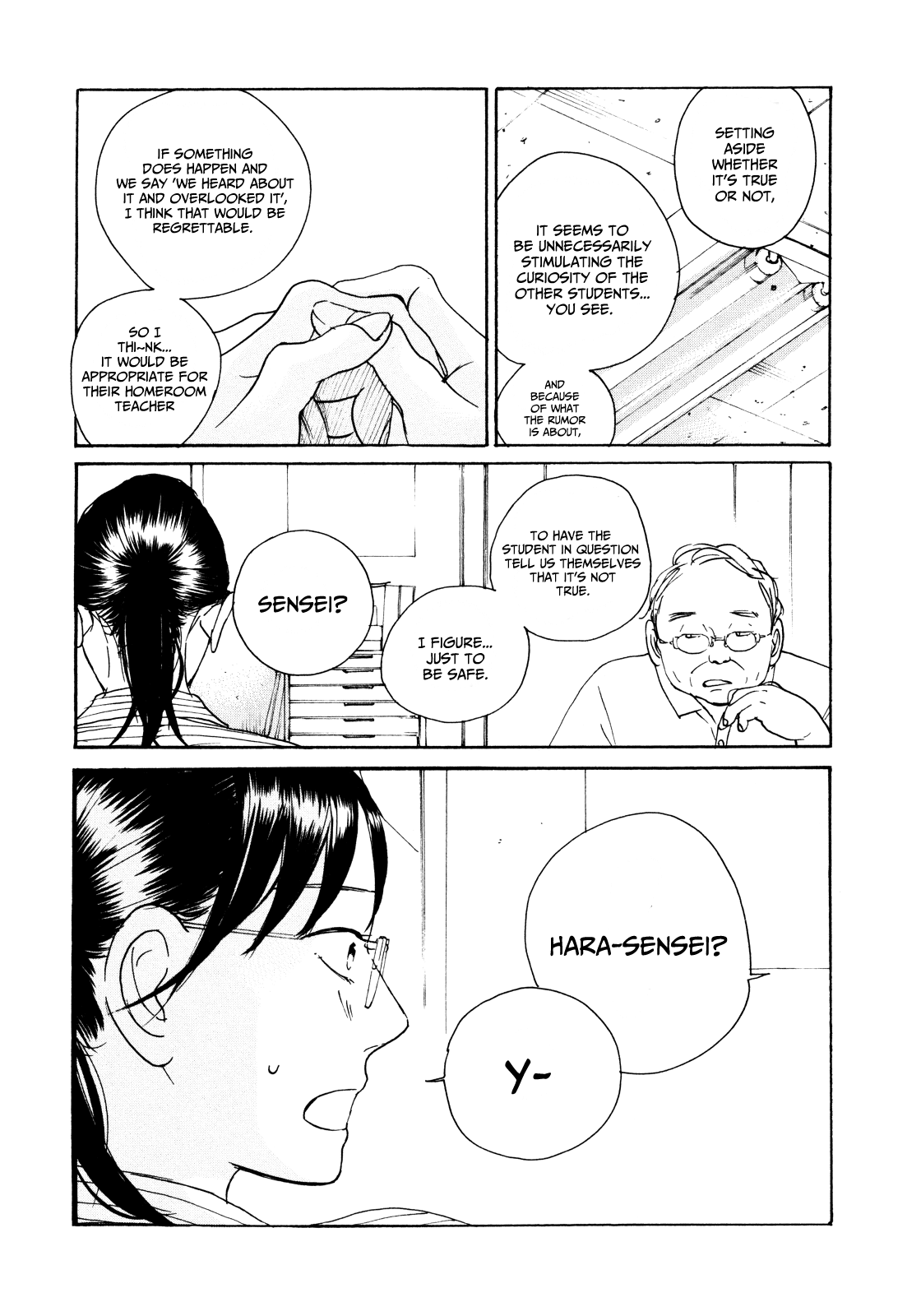 Sensei no Shiroi Uso Chapter 3 page 26 - Chapter 3: Apology and Correction