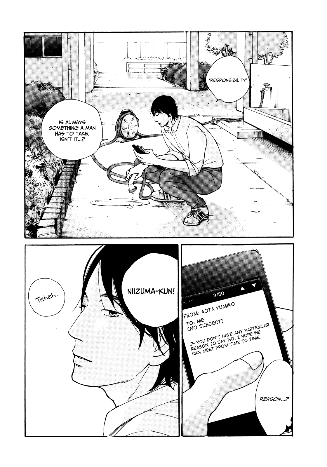 Sensei no Shiroi Uso Chapter 3 page 28 - Chapter 3: Apology and Correction