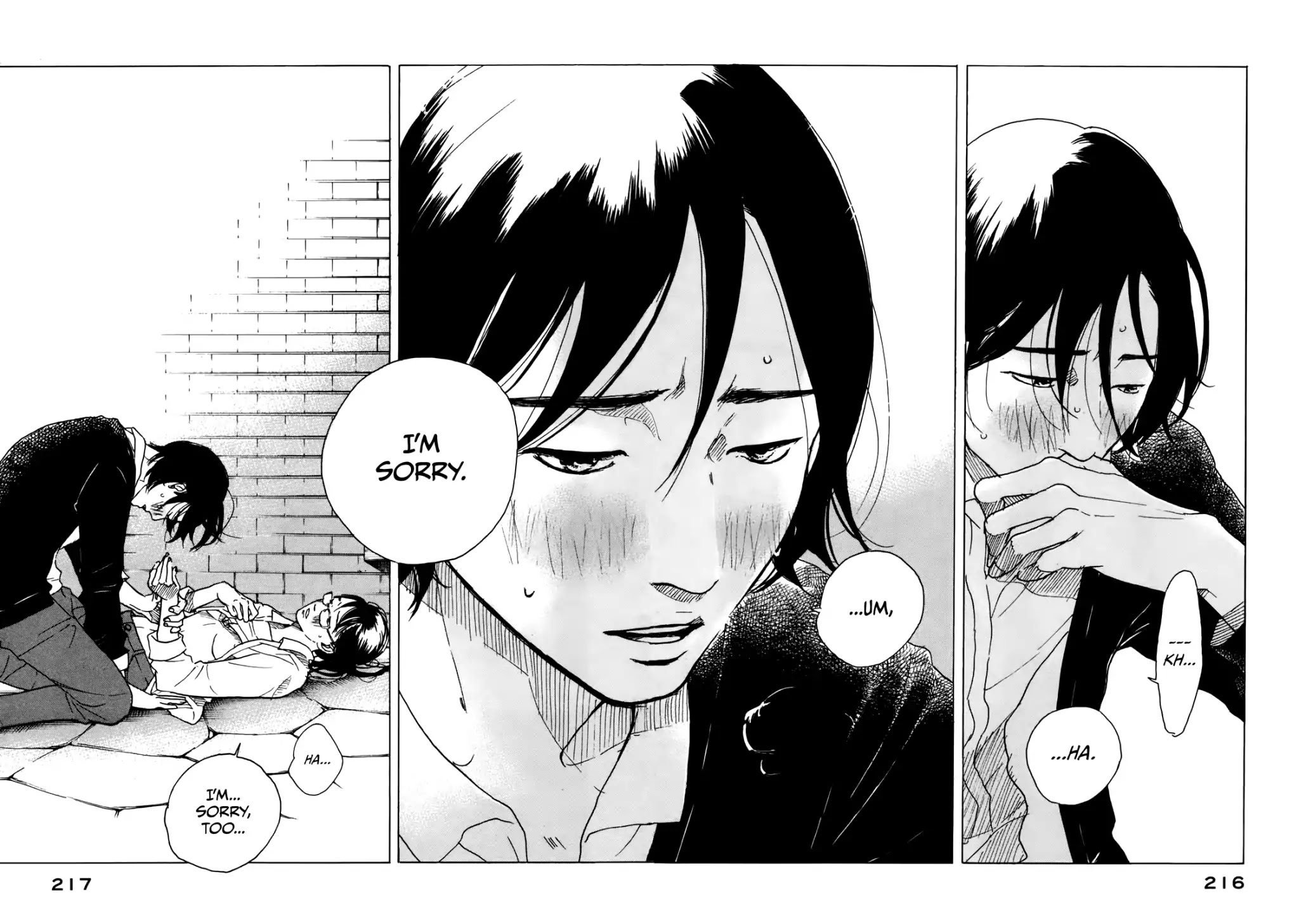 Sensei no Shiroi Uso Chapter 31 page 14 - Chapter 31: Bodily Fluids