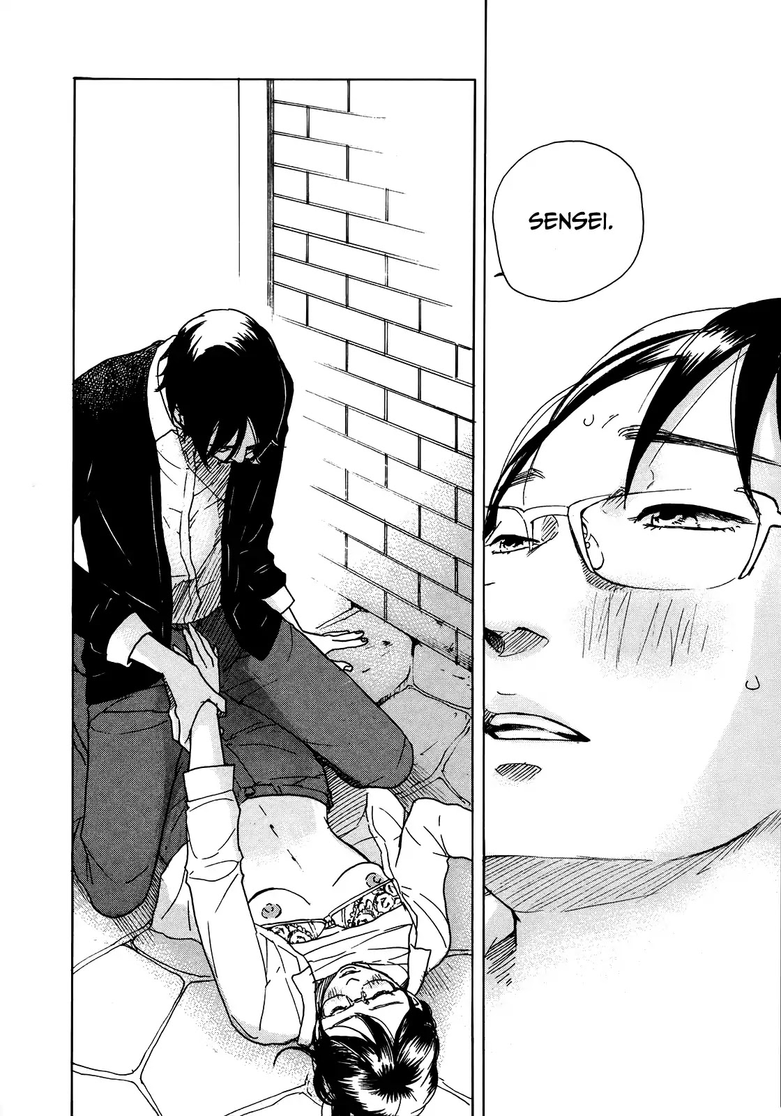 Sensei no Shiroi Uso Chapter 31 page 8 - Chapter 31: Bodily Fluids
