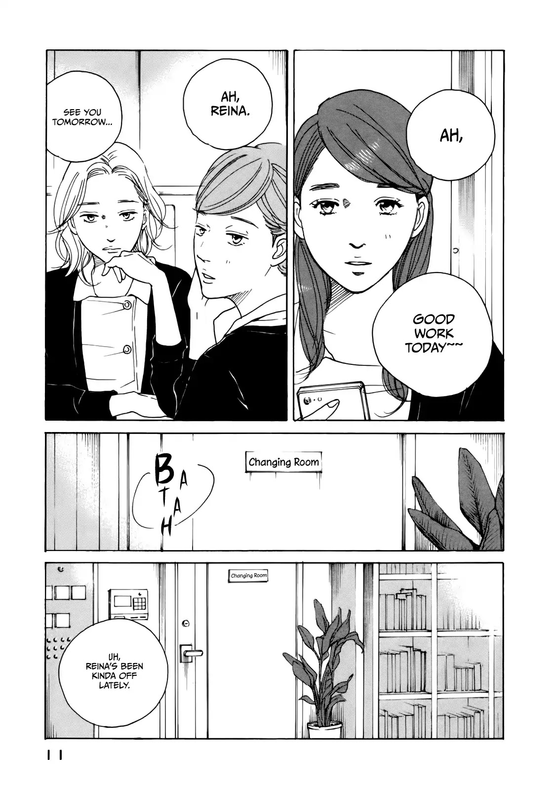 Sensei no Shiroi Uso Chapter 32 page 16 - Chapter 32: Weak