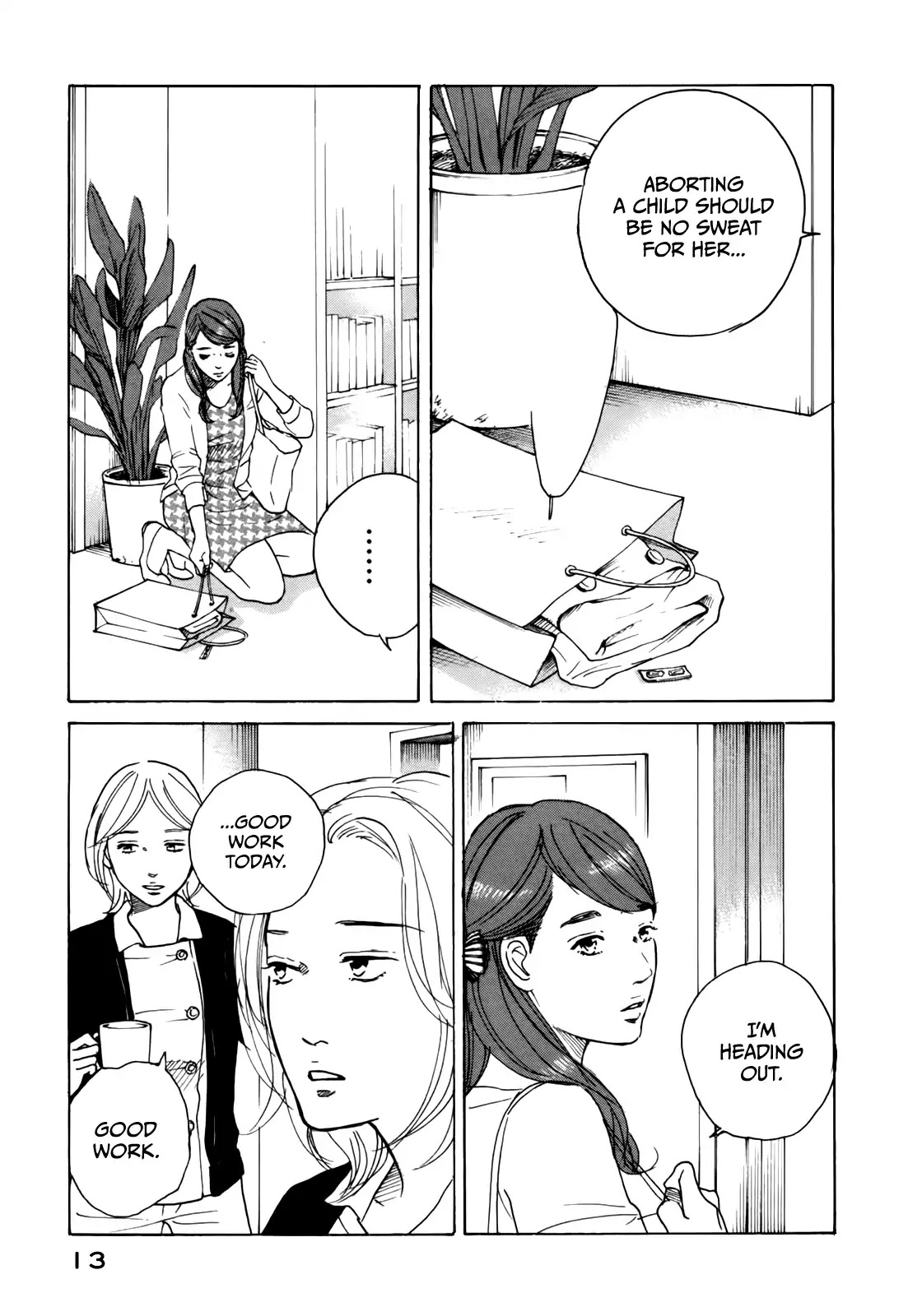 Sensei no Shiroi Uso Chapter 32 page 18 - Chapter 32: Weak