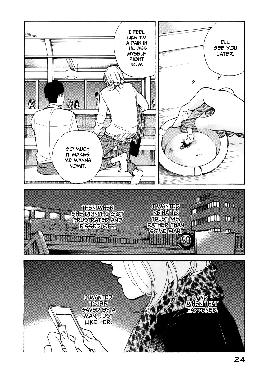 Sensei no Shiroi Uso Chapter 32 page 29 - Chapter 32: Weak