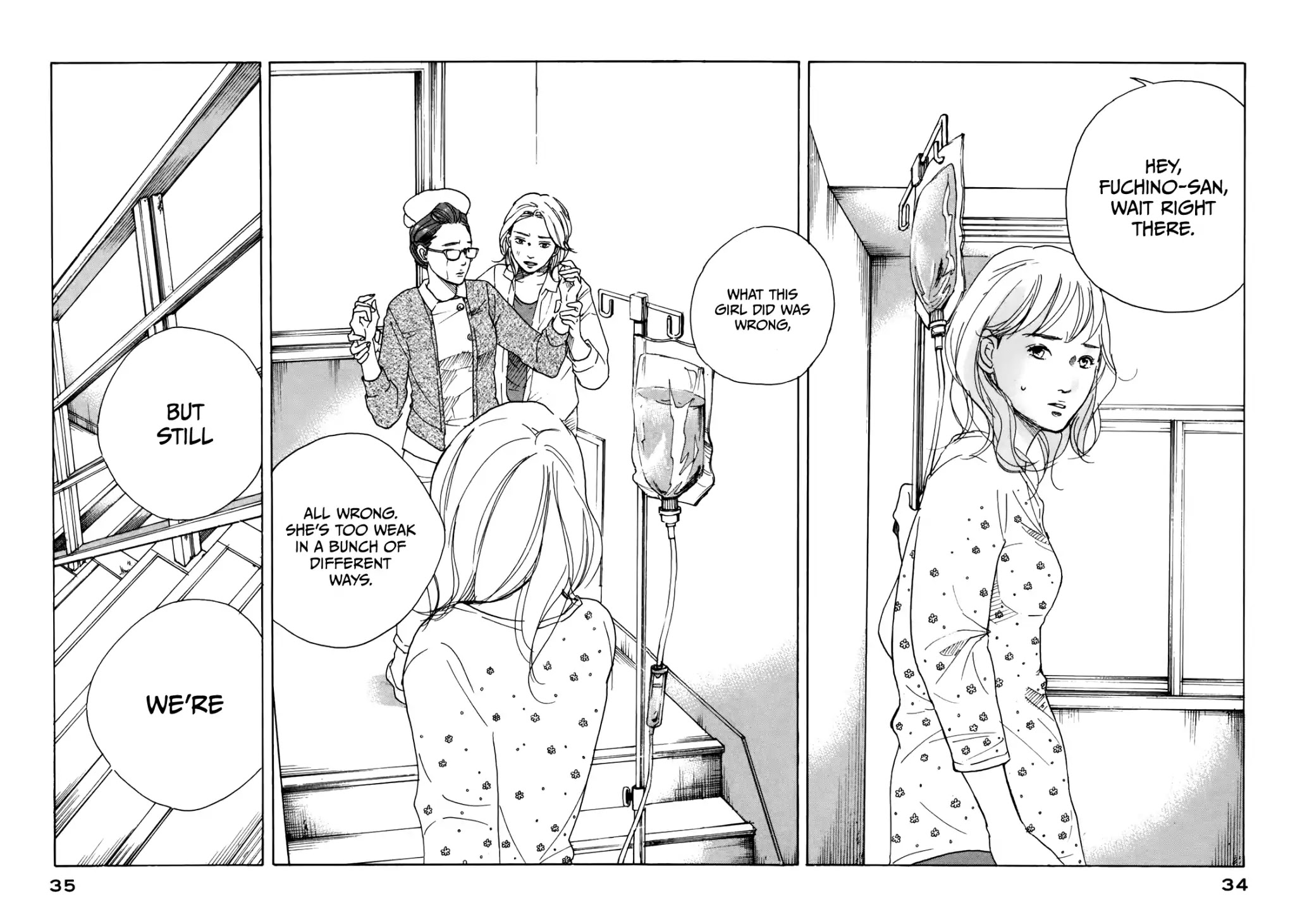 Sensei no Shiroi Uso Chapter 32 page 37 - Chapter 32: Weak