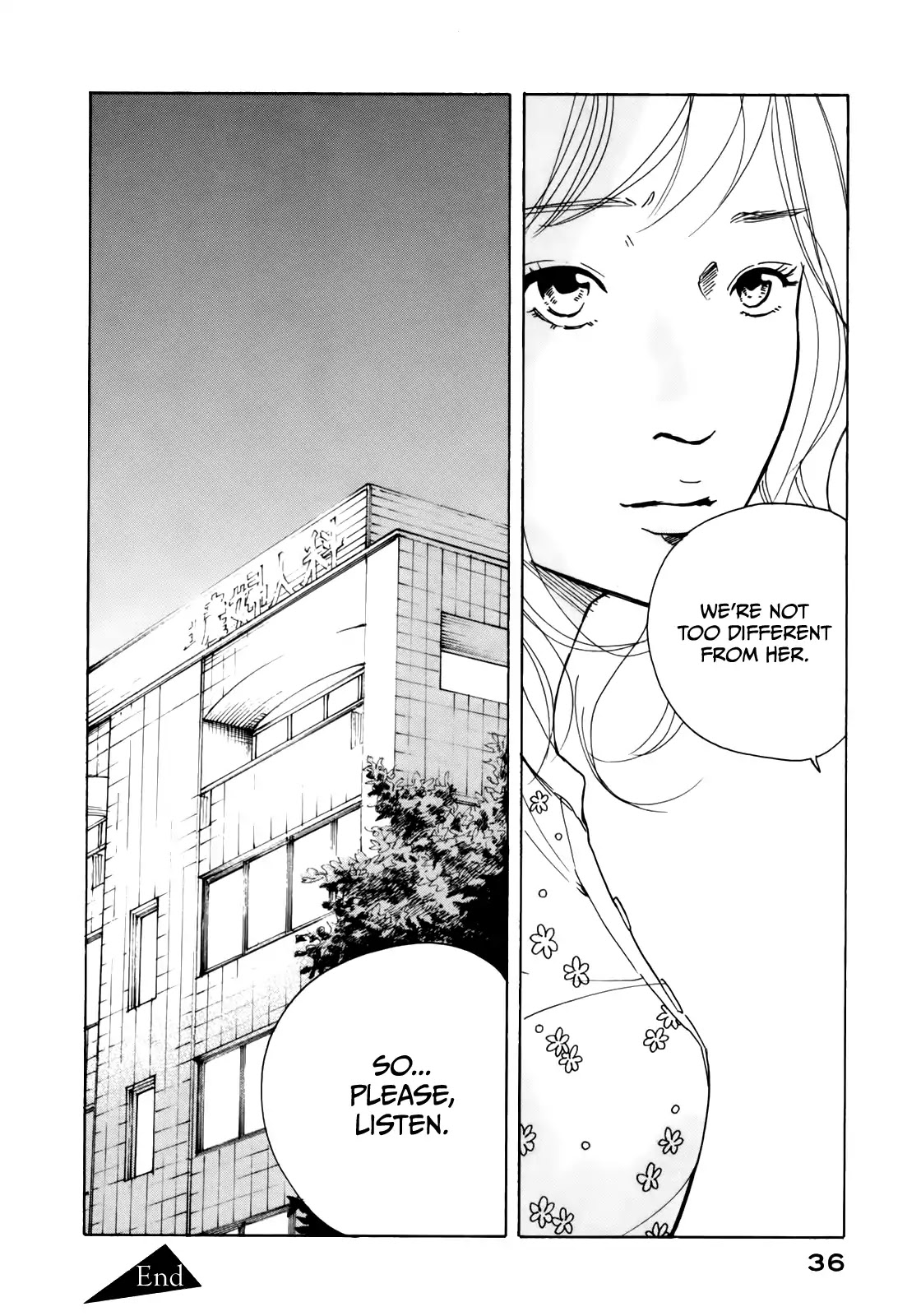 Sensei no Shiroi Uso Chapter 32 page 38 - Chapter 32: Weak