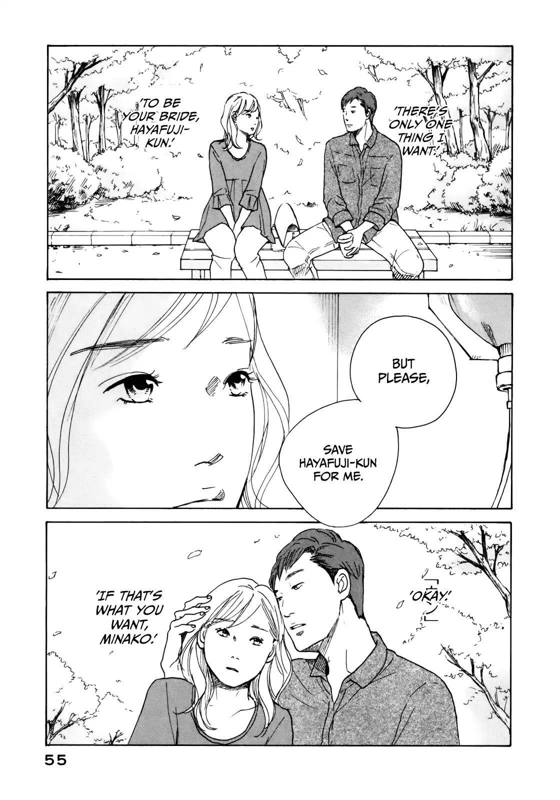 Sensei no Shiroi Uso Chapter 33 page 17 - Chapter 33: The Light Shining Into the Darkness