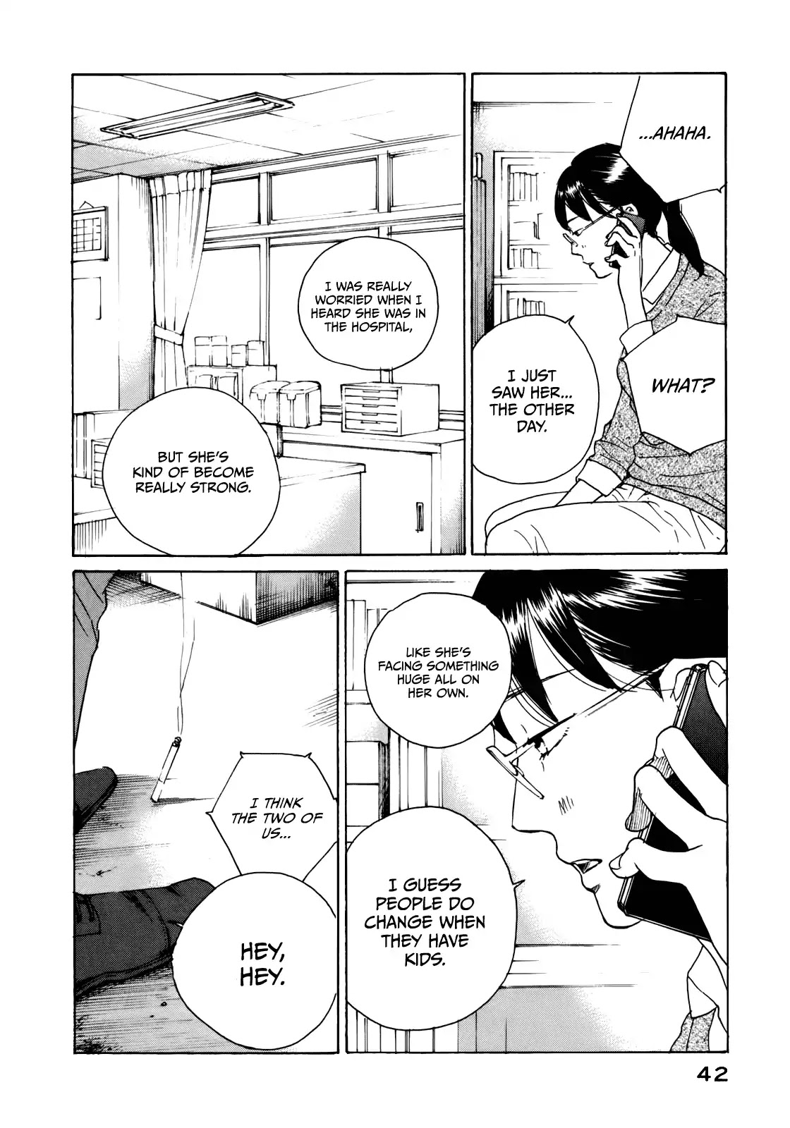 Sensei no Shiroi Uso Chapter 33 page 4 - Chapter 33: The Light Shining Into the Darkness