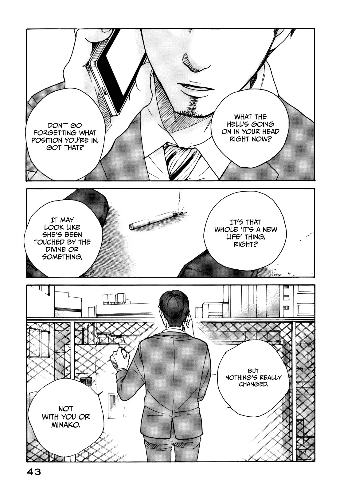Sensei no Shiroi Uso Chapter 33 page 5 - Chapter 33: The Light Shining Into the Darkness