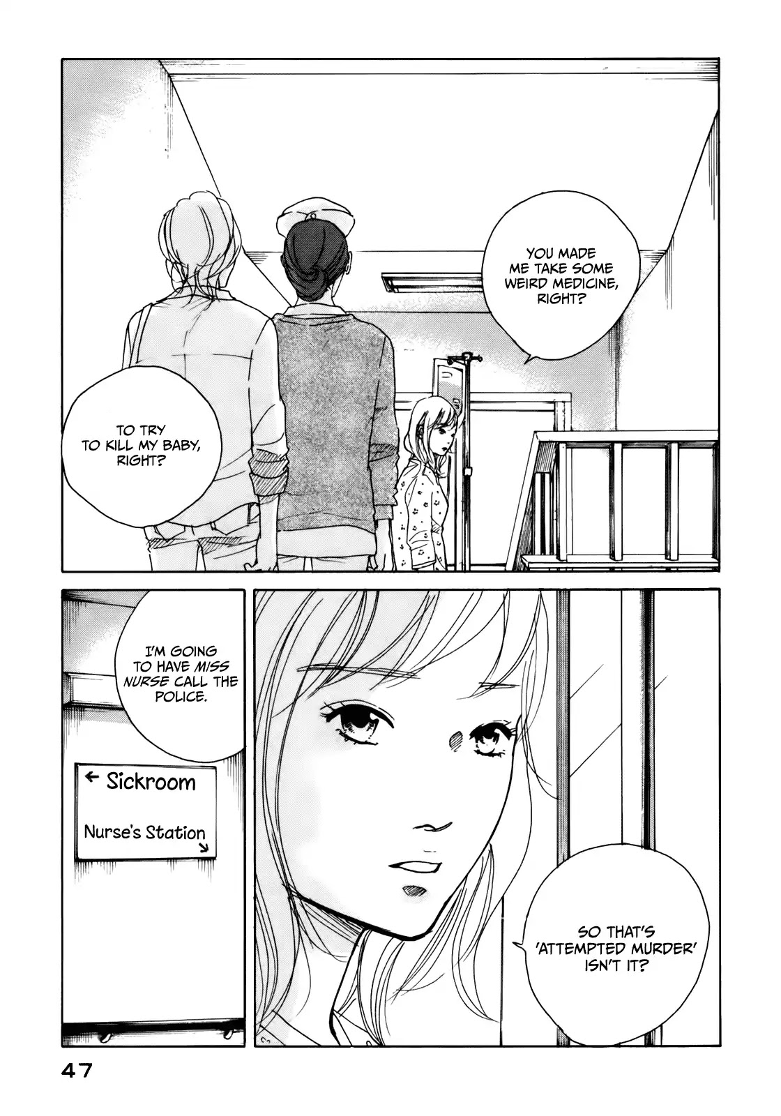 Sensei no Shiroi Uso Chapter 33 page 9 - Chapter 33: The Light Shining Into the Darkness