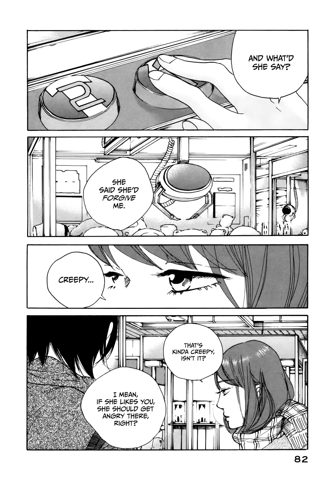 Sensei no Shiroi Uso Chapter 34 page 14 - Chapter 34: Carrying the Anger That Won't Disappear Underfoot