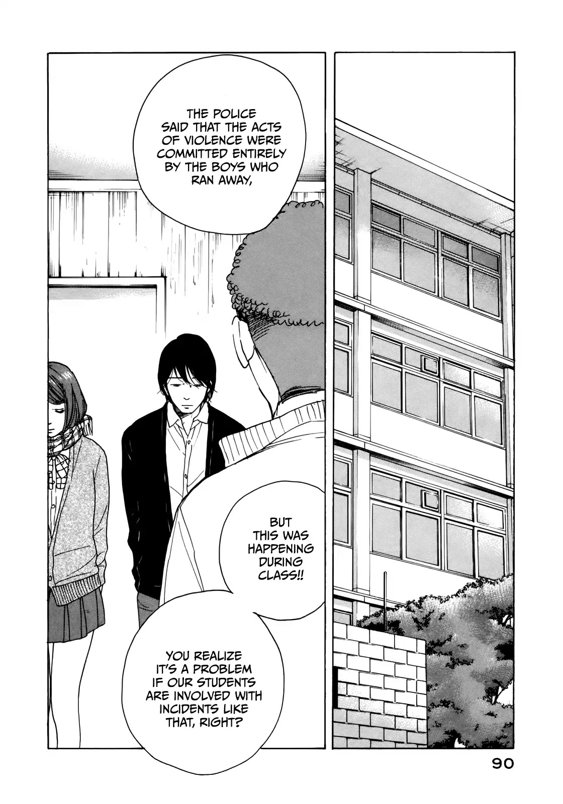 Sensei no Shiroi Uso Chapter 34 page 22 - Chapter 34: Carrying the Anger That Won't Disappear Underfoot