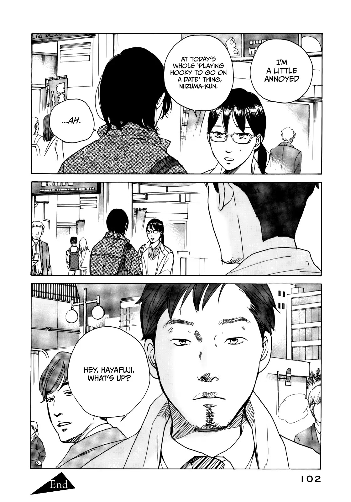 Sensei no Shiroi Uso Chapter 34 page 34 - Chapter 34: Carrying the Anger That Won't Disappear Underfoot