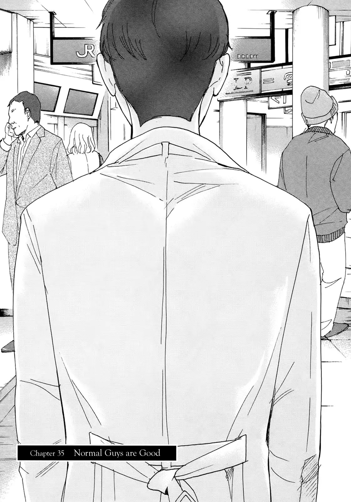 Sensei no Shiroi Uso Chapter 35 page 1 - Chapter 35: Normal Guys are Good