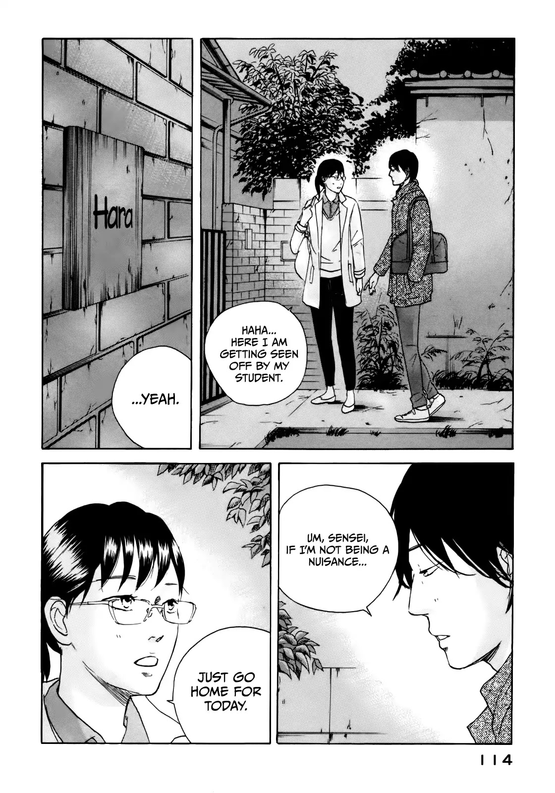 Sensei no Shiroi Uso Chapter 35 page 10 - Chapter 35: Normal Guys are Good