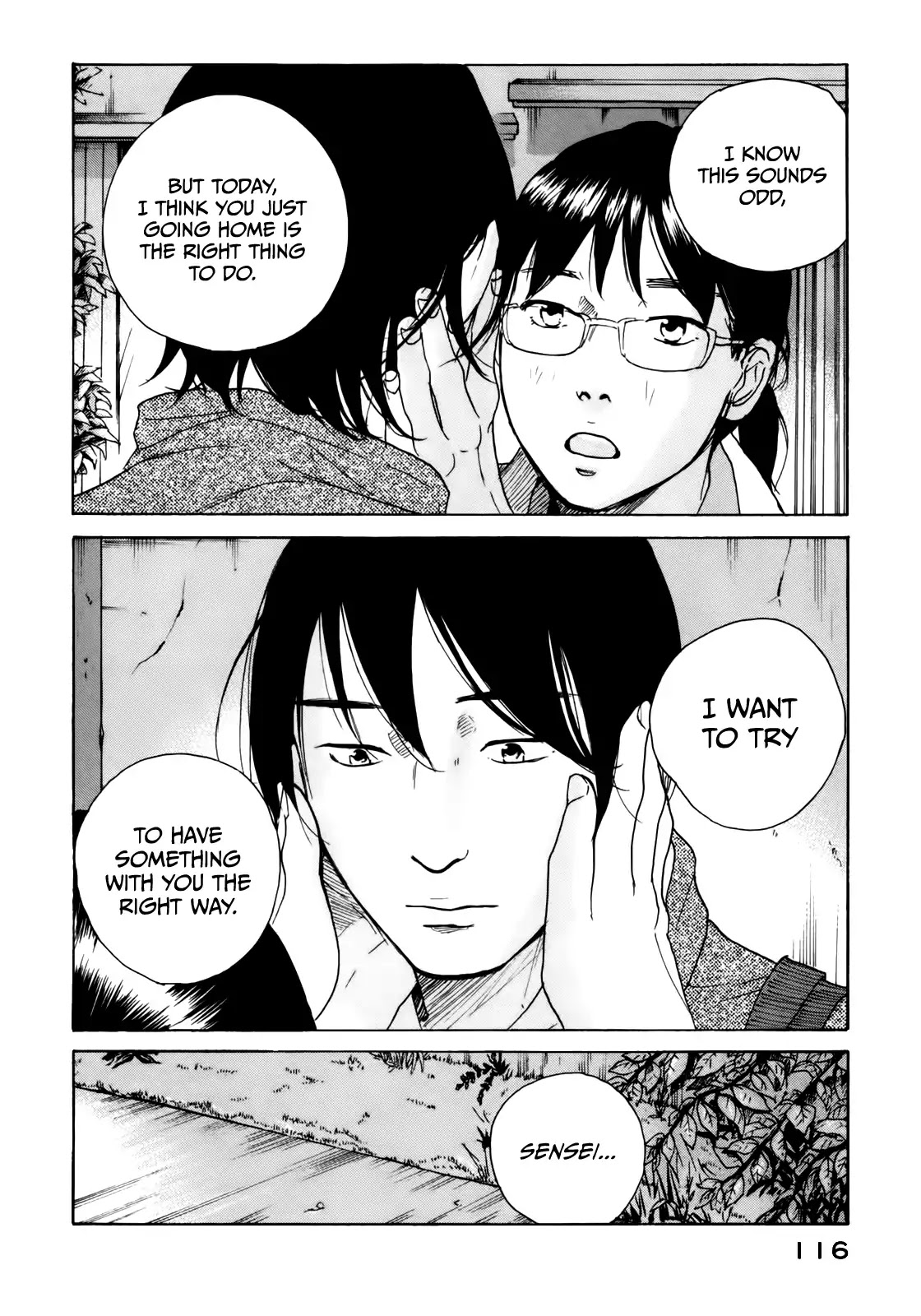 Sensei no Shiroi Uso Chapter 35 page 12 - Chapter 35: Normal Guys are Good