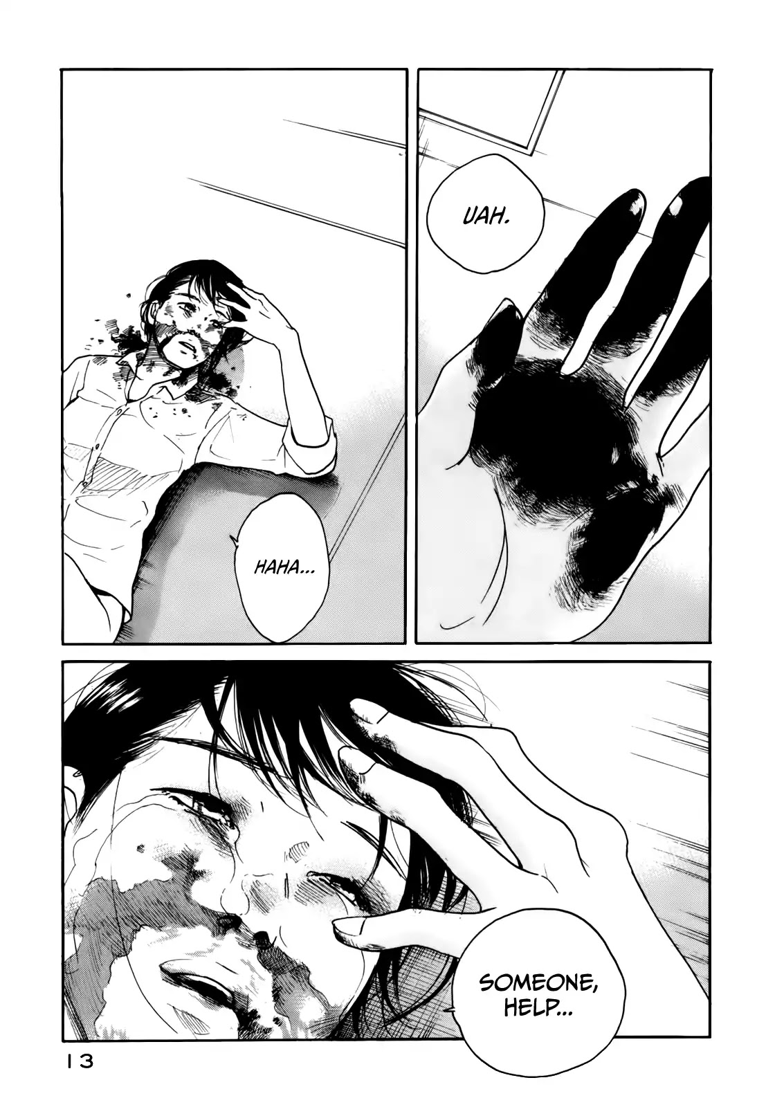 Sensei no Shiroi Uso Chapter 38 page 14 - Chapter 38: A Long Way From Home