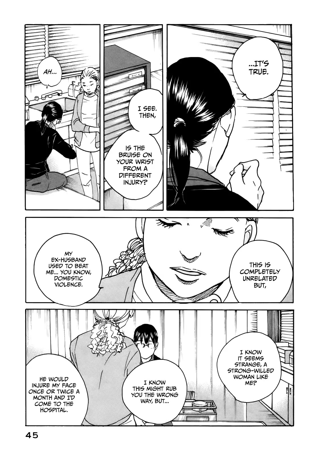 Sensei no Shiroi Uso Chapter 39 page 13 - Chapter 39: Escape