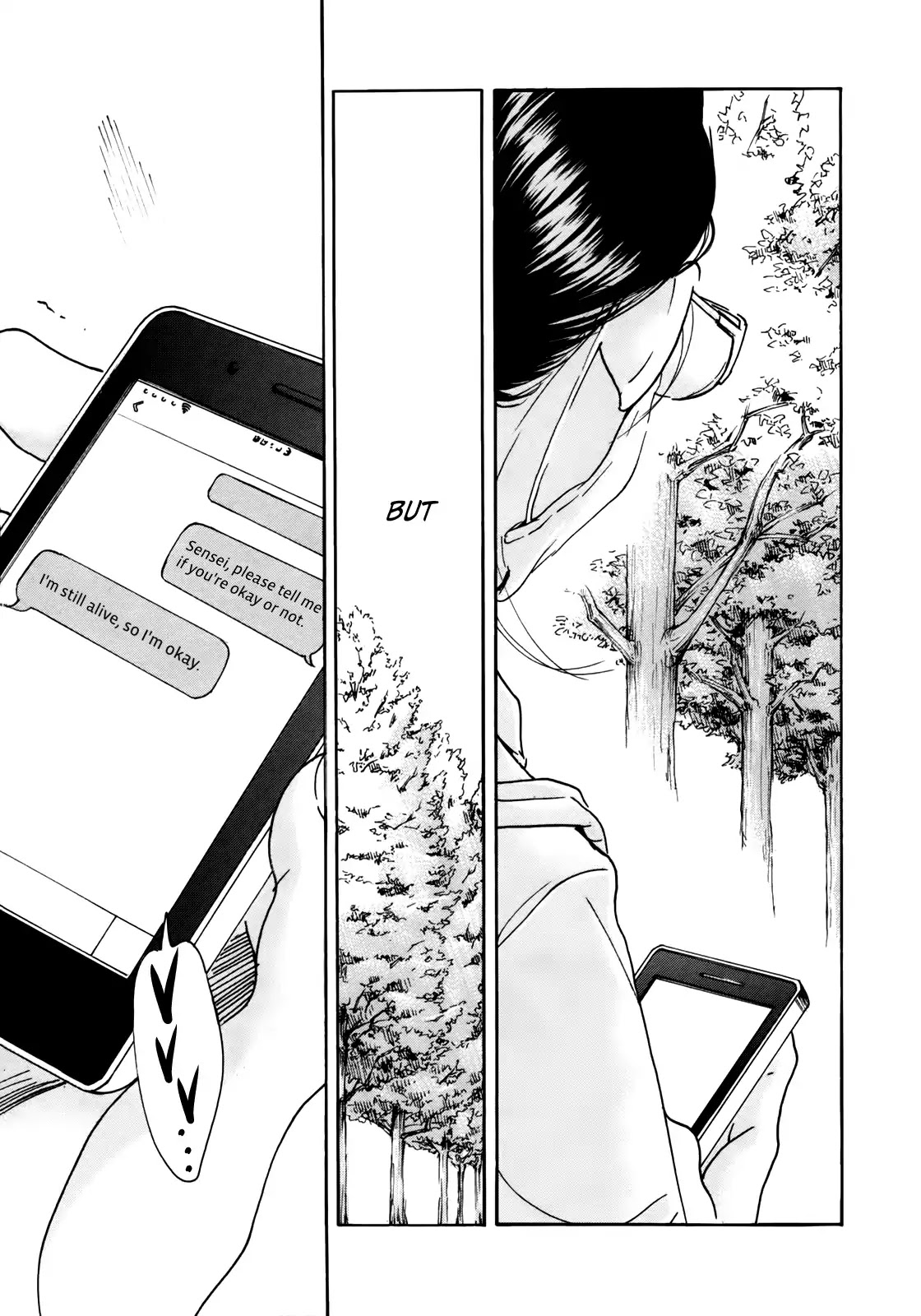 Sensei no Shiroi Uso Chapter 39 page 27 - Chapter 39: Escape