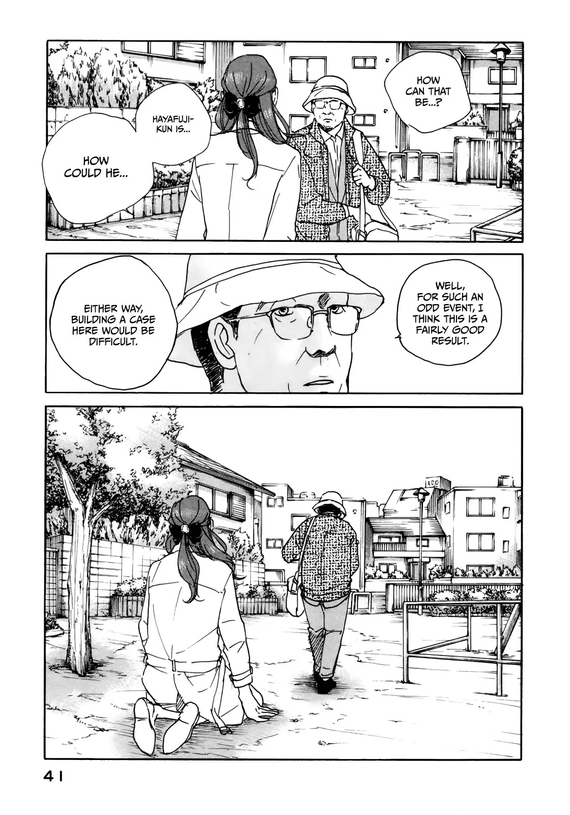 Sensei no Shiroi Uso Chapter 39 page 9 - Chapter 39: Escape
