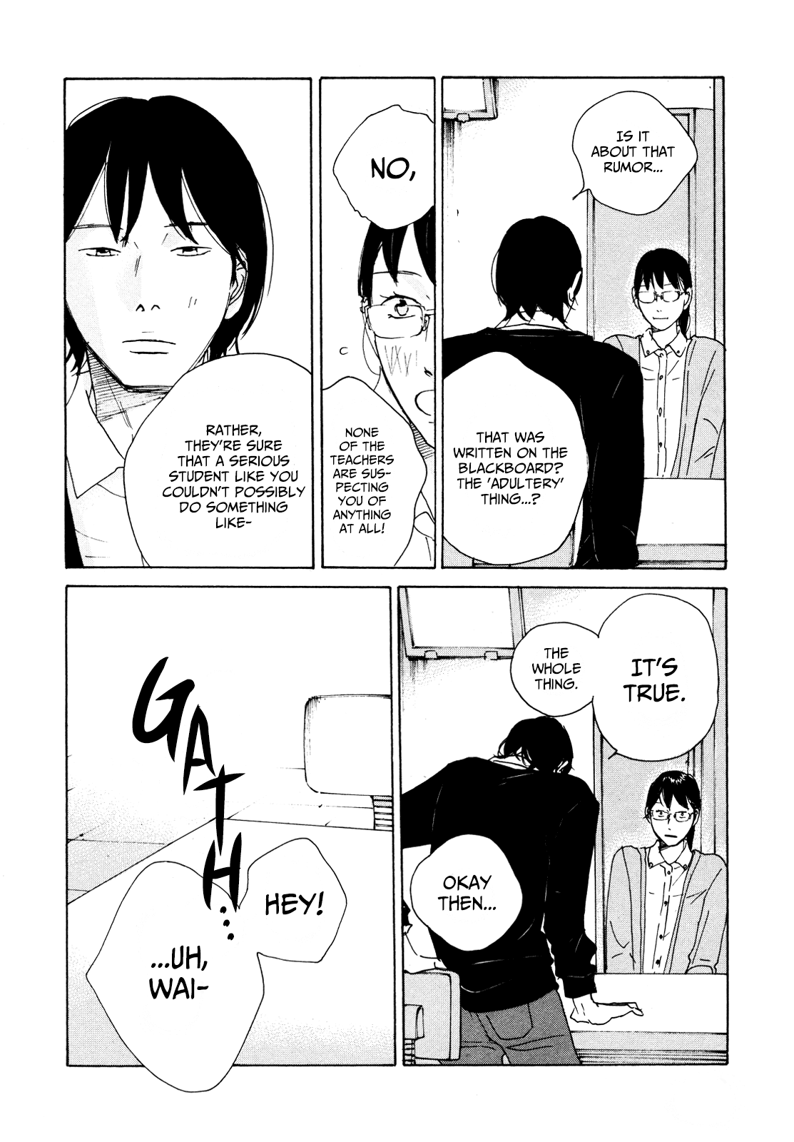 Sensei no Shiroi Uso Chapter 4 page 24 - Chapter 4: Something Like the Truth
