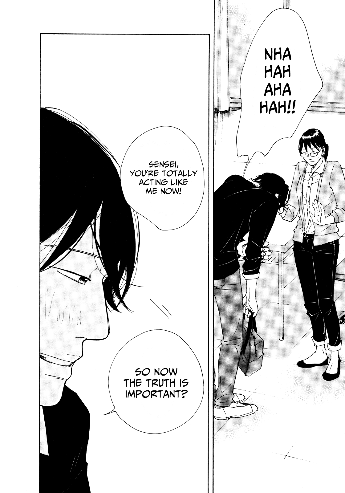 Sensei no Shiroi Uso Chapter 4 page 28 - Chapter 4: Something Like the Truth