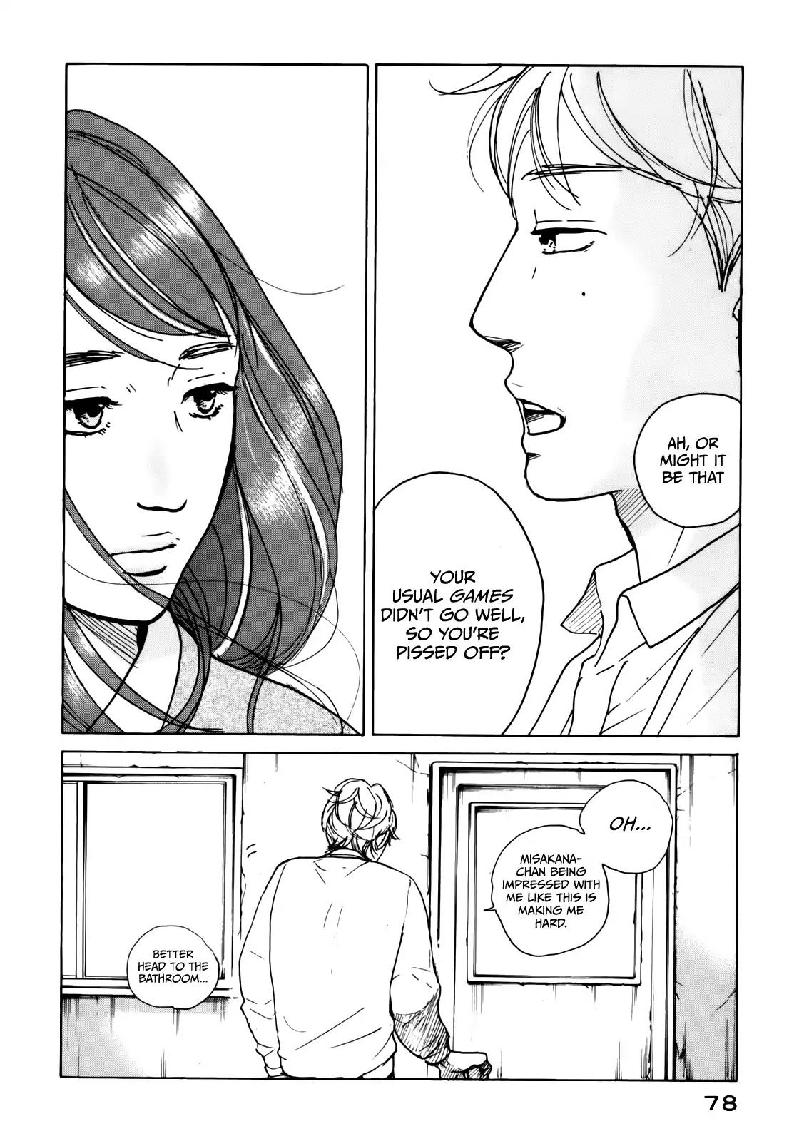 Sensei no Shiroi Uso Chapter 40 page 15 - Chapter 40: On the Other Side of the Lockers