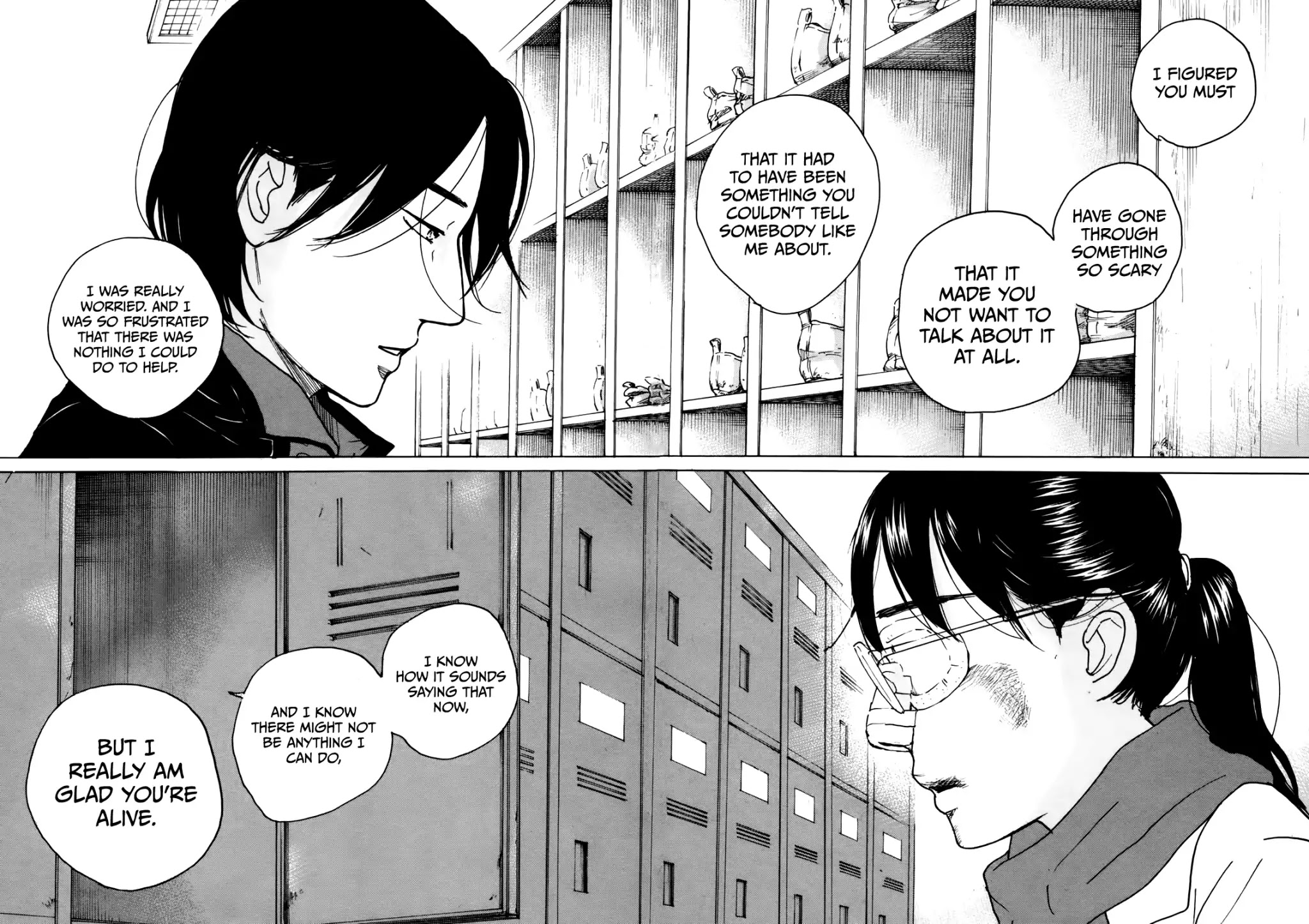 Sensei no Shiroi Uso Chapter 40 page 19 - Chapter 40: On the Other Side of the Lockers